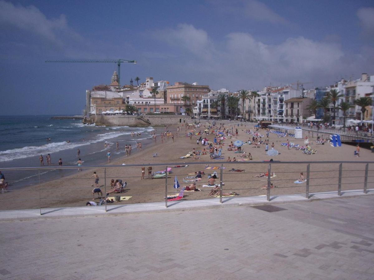Apartamento Con Oficina Y Vistas Al Mar Sitges Exterior foto
